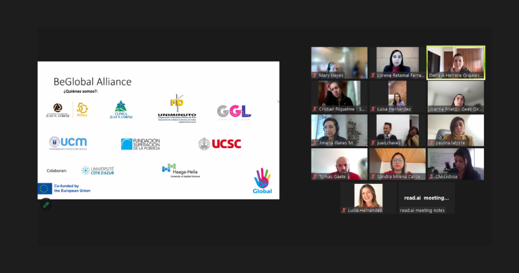 El proyecto BeGlobal formaliza alianzas con las ONG para desarrollar capacitación sobre «ciudadanía global» e internacionalización 